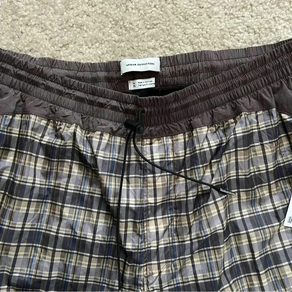 Urban Outfitters UO Plaid Wind Pant Men’s Size XL  Style# OB982931 $69 Lavande - Picture 14 of 16